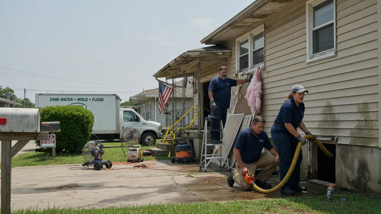 Water Damage Repair in Oak City, NC near me